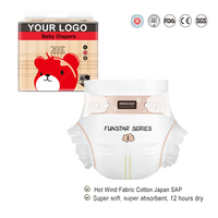 Haute absorption léger organique bébé couches bambou respirant enfant en bas âge pantalon jetable XxxL taille OEM ODM bébé produit