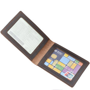 กระเป๋าสตางค์ใบสั้นหนังวัวม้าแท้ใส่บัตรสำหรับขับ<span class=keywords><strong>รถ</strong></span><span class=keywords><strong>รถ</strong></span>ยนต์ - Product Image 2