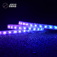 Smart Home Pro JERCIO WS2812B/SK6812 5V LED Strip | 30-144LEDs/M RGB direccionable para Retail Windows y VR Studios