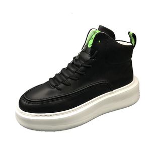 Zapatos Deportivos de Moda para Hombre, con Suela Gruesa, Cómodos, Antideslizantes, con Cordones, para Actividades al Aire Libre - Product Image 1