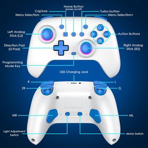 Coolrabbie Không Dây Turbo NS Điều Khiển Gamepad Đối Với Nintendo Chuyển Đổi 2 Phím Điều Khiển Joypad Đối Với Nintendo Chuyển Đổi Pro 2 Điều Khiển - Product Image 6