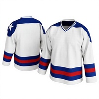 Jersey Hoki Baru 2026 Bernapas, Cetak Digital Custom, Warna-Warni, Logo Tim, Pria, Hoki Es, 100% Poliester