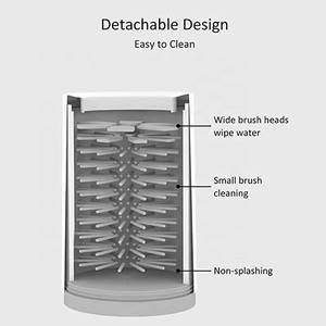 Мягкая силиконовая щетка-стакан для мытья лап животных, 360-градусная щетка для чистки лап собак, экологичная портативная щетка для груминга животных в ванной - Product Image 4