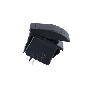 Interruptor basculante ASW-17-101D 12V 3A SPST ON-OFF con terminal de soldadura IP65, material ABS para uso automotriz y náutico. - Product Image 4