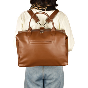 Sac à dos à langer en similicuir PU pour <span class=keywords><strong>femme</strong></span>, fourre-tout, sac à main avec sangles de poussette - Product Image 3