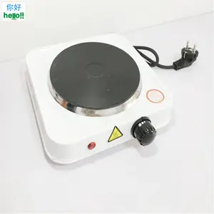 Portable Electric Stove Single Burner Electric Hot Plate Top With Thermal Fuse