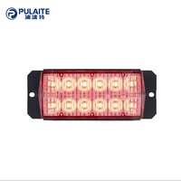 LED brillante pequeño perímetro luz advertencia y señalización tráfico ambulancia tráfico patrulla EMS seguridad flash luces estroboscópicas