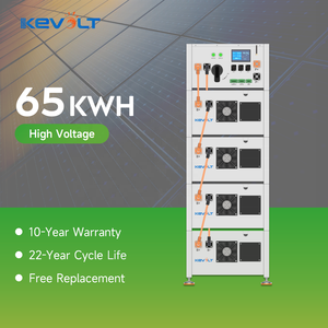 Sistema de Almacenamiento de Energía KEVOLT con Batería Solar de Alto Voltaje ESS 50kWh 100kWh, Batería de Litio 48V LiFePO4 - Product Image 1