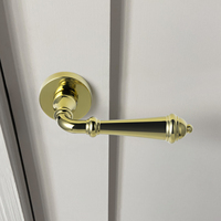 Serrure de porte tactile ambidextre en alliage de zinc, style américain, couleur personnalisable, pour chambre intérieure silencieuse, garantie 5 ans