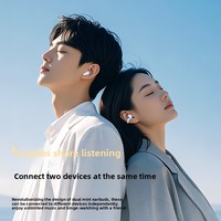 Nuevos Auriculares Inalámbricos Q9 True Wireless 5.4, Tipo Clip de Oreja Semi-in-ear, Cancelación de Ruido, Voz