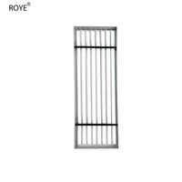 Grille de barre réglable en alliage d'aluminium de conception industrielle moderne Installation facile Diffuseur linéaire à fente pour la ventilation du bureau