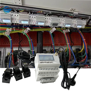 Nhà máy sản xuất 80a-300a Din Rail 3 pha Power <span class=keywords><strong>Meter</strong></span> hỗ trợ wif Lora 4 gam thông tin liên lạc cho các tòa nhà từ xa trực tuyến năng lượng màn hình - Product Image 2
