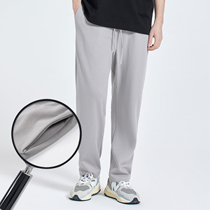 Lightweight Summer Joggers 260g Loose Fit, Pocket & Zipper - Product Image 4