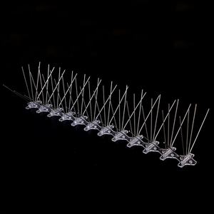 Großhandel Hochwertiger Edelstahl Metall dorn Anti Taube Bird Spike mit Kunststoff boden - Product Image 6