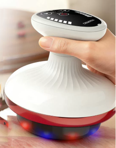 Elektrisches Taillenformungsgerät mit Schröpfen und 6 Heizstufen für Vakuumtherapie und Anti-Cellulite-Körpermassage - Product Image 3