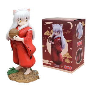 Figurine Manga HESPER 16CM - Inuyasha Enfant - Sesshoumaru Debout Tenant la Balle dans les Mains - Modèle de Figurine PVC Anime - Product Image 1