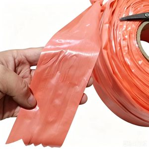 PP Strapping Band 0.5-1.5mm <b>Thickness</b> 9-12mm Width Durable Manual Packing <b>Rope</b> Red Color - Product Image 3