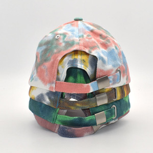 Summer Spring New Adult Sport Printing Tie Die Cotton Baseball Cap - Product Image 6