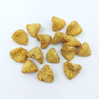 Chips de riz frites au caramel au sel marin, tendance, sucrées et salées, à texture croustillante, pour marque privée OEM