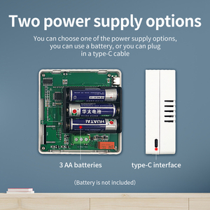 Termostato programable M4L para caldera de Gas, montado en la pared, Control manual, batería AA, termostato o conexión con Cable tipo C - Product Image 6