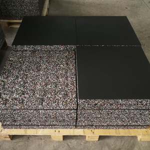 Tapis de sol en caoutchouc écologique absorbant les chocs de 15 à 50 mm pour salle de sport et zones d'enseignement privé, insonorisant, confortable, longue durée de vie - Product Image 5