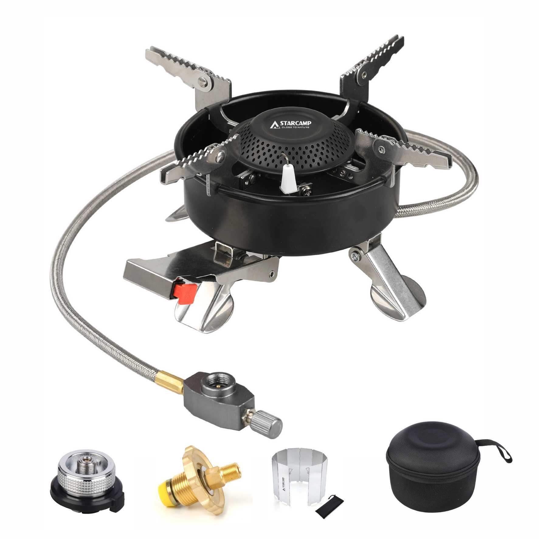 Noir avec double adaptateur - Déflecteur d'air 10 pièces