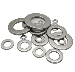 Prix usine DIN125/DIN126 Acier au carbone galvanisé M6 M8 M10 M12 M16 M20 M24 M27 M30 Rondelles plates et rondes en titane - Product Image 6