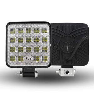 Square <b>Led</b> <b>Work</b> <b>Light</b> 19 <b>Led</b> White <b>Light</b> Aluminum Alloy For Car Retrofit Upgrade - Product Image 2