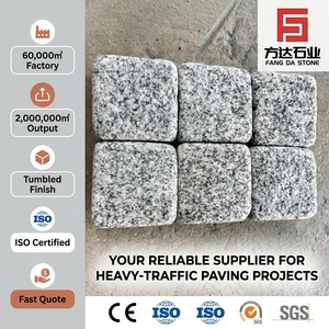 Dalles en granit blanc sésame G603 de qualité supérieure <span class=keywords><strong>pour</strong></span> projets de terrassement commercial, livraison directe d'usine - Product Image 1