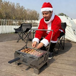 Parrillas para Barbacoa de Acero Inoxidable, Parrilla para Barbacoa BlazeFor Flip para Exteriores, para Condiciones Climáticas Extremas, en Venta - Product Image 5