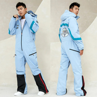 Combinaison de ski Yaleda pour hommes et femmes, imperméable, coupe-vent, en polyester, pour le snowboard en plein air en hiver