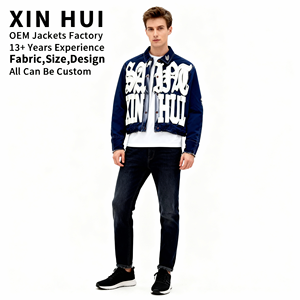 Veste bomber d'hiver pour homme sur mesure ODM 2025, marque privée, coupe-vent, imperméable, longueur régulière, fournisseur de mode de rue - Product Image 3