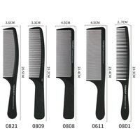 Sisir pengurai rambut, sisir Salon pemotong rambut, alat menata rambut