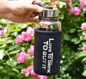 En vrac 700ml 1000ml 1200ml Bouteilles de boissons en verre pour sport de plein air - Product Image 5