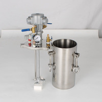 Pot de mélange multifonctionnel pneumatique en acier inoxydable 4L-80L personnalisable nouveau réservoir de récipient à pression agricole