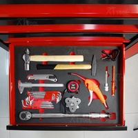 Chariot d'atelier à 7 tiroirs RTTOOL OEM, armoire à outils avec poignée et roulettes, revêtement thermolaqué, garantie 3 ans