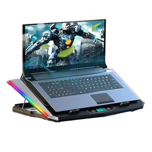USB和Type-c端口笔记本电脑冷却垫散热风扇17英寸笔记本电脑冷却架