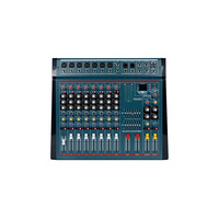 Console de mixage amplifiée DN833 à 8 canaux avec alimentation fantôme 48V – Vente directe fabricant