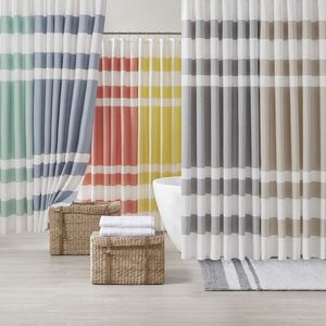 DB Modern Rideau de douche numérique imprimé en 3D Polyester imperméable avec traitement 3M et technologie 3D avec crochets 3D - Product Image 6