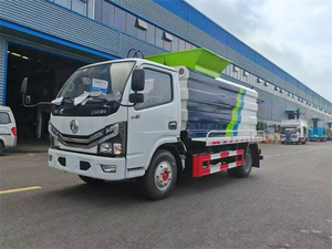 Directly Customizable Oil-Water Separation Vehicle Electric Kitchen Waste <b>Truck</b> 7-Ton DF Medium-Sized Kitchen <b>Garbage</b> <b>Truck</b> - Product Image 2