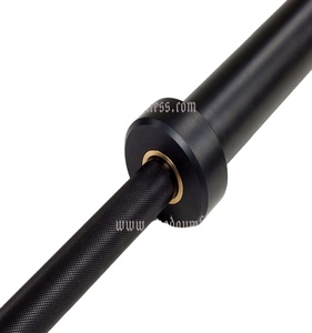 Zinc negro Barbell/Crossfit levantamiento de peso Bar/cromo duro pesas Weightlifiting Bar pesas - Product Image 1