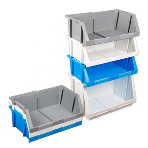 Accessory Industry Warehouse Stackable and Nestable Plastic Storage Bin