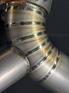 Catback de titanio de alta calidad SpeedWinner para <span class=keywords><strong>BMW</strong></span> <span class=keywords><strong>M8</strong></span> F91 F92 F93 4 puertas/2 puertas Grancoupe <span class=keywords><strong>Competition</strong></span> 4,4 T con Valvetronic - Product Image 4