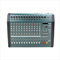 Console de mixage de sons multifonctionnelle à 12 canaux table de mixage audio professionnelle pour vente en gros