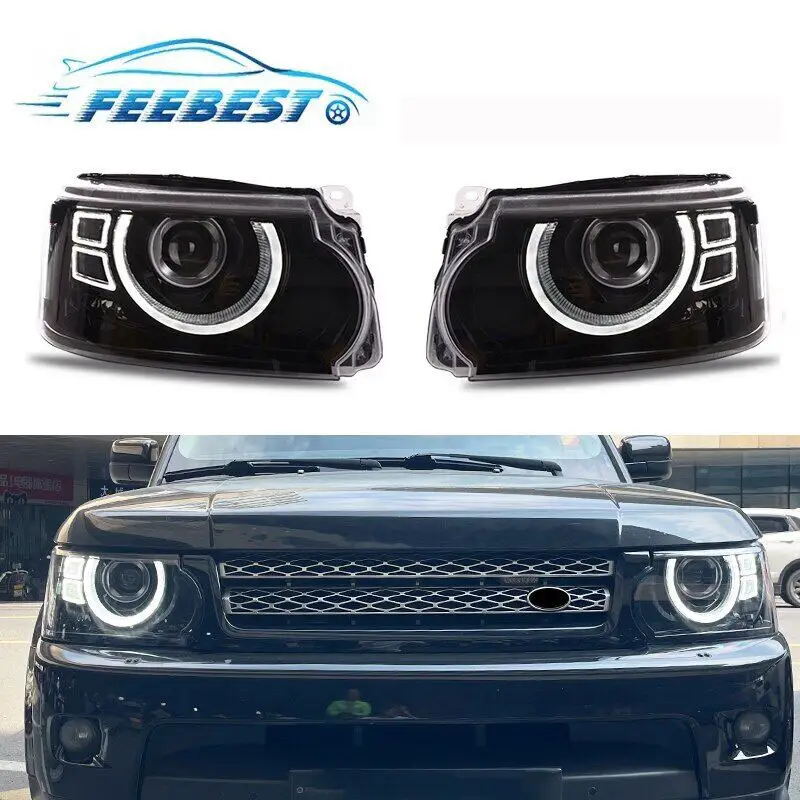 Led Koplamp Voor Land Rover Range Rover Sport 2010 2011 2012 Upgrade Naar Verdediger Stijl Koplamp