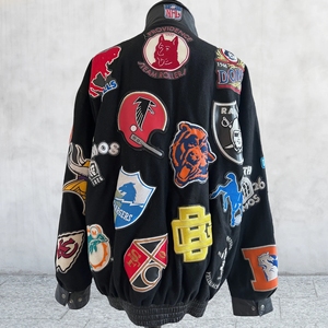 Wholesale Embroidery Designer Iron <b>On</b> Animal Eagle Nfl Teams <b>Sew</b> <b>On</b> <b>Patches</b> Chicago Bears Jersey <b>Patch</b> - Product Image 6