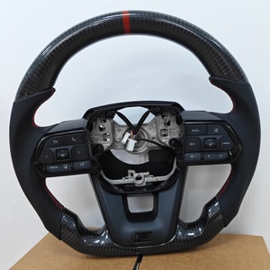 Volant de direction en fibre de carbone de qualité supérieure pour LC200 Toyota Prius 30 C 50 Zvw Zvw30 Xw30 TC XB <span class=keywords><strong>IM</strong></span> XA - Product Image 5