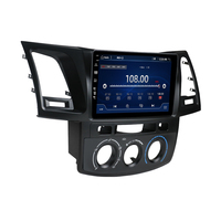 9 pulgadas 2Din pantalla táctil Android Multimedia auto Radio estéreo reproductor de DVD de coche para Fortuner Hilux 2008-2014 Manual aéreo condicional