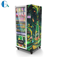 Distributeur automatique de boissons/en-cas/aliments de haute qualité, dernière génération, 24 heures sur 24, 110/220V, petit modèle, capacité 200-300, système de refroidissement