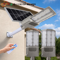 Lampes solaires LED pour extérieur, alimentées par panneaux solaires, télécommandées, anti-corrosion, IP65, pour parking